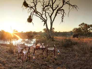 Sundowners Waterhole Kings Camp Timbavati Game Reserve Accommodation Booking Hoedspruit Mpumalanga Five Star