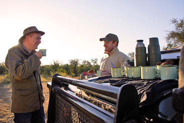 Coffee break game drives Shindzela Tented Camp Timbavati Game Reserve South Africa