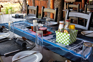 breakfast meals Shindzela Tented Camp Timbavati Game Reserve South Africa