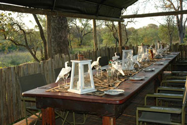 Meals dining Shindzela Tented Camp Timbavati Game Reserve South Africa