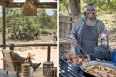 Safari breakfast Tanda Tula Safari Camp Timbavati Game Reserve Mpumalanga Luxury South African Safari