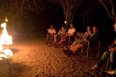 Umlani Bushcamp Brazier Fire Timbavati Game Reserve Accommodation Safari Bookings