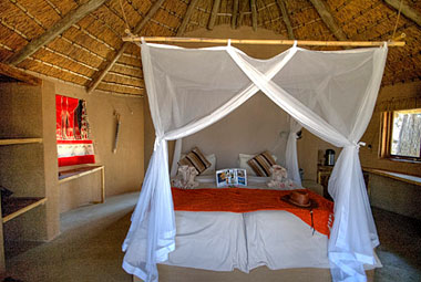 Inside Rondavel Hut Umlani Bushcamp Timbavati Game Reserve Accommodation Safari Bookings