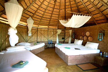 Umlani Bushcamp Family Rondavel Hut Timbavati Game Reserve Accommodation Safari Bookings