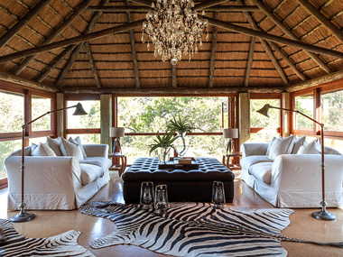 Five Star Accommodation Bookings Master Suite Lounge Waterbuck Private Camp Kings Camp Timbavati Private Game Reserve Timbavati Reservations Private Game Lodge